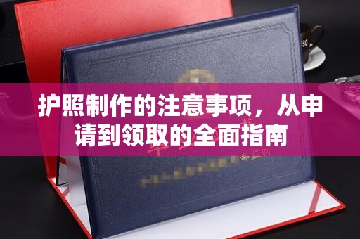 交城护照制作的注意事项，从申请到领取的全面指南